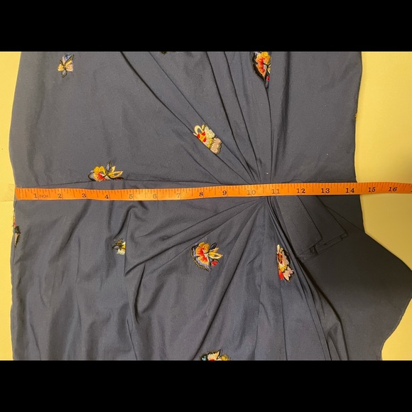 Prabal Gurung Blue Embroidered Dress - Picture 8 of 16